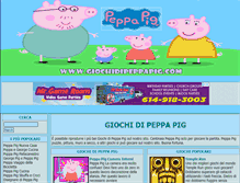 Tablet Screenshot of giochidipeppapig.com